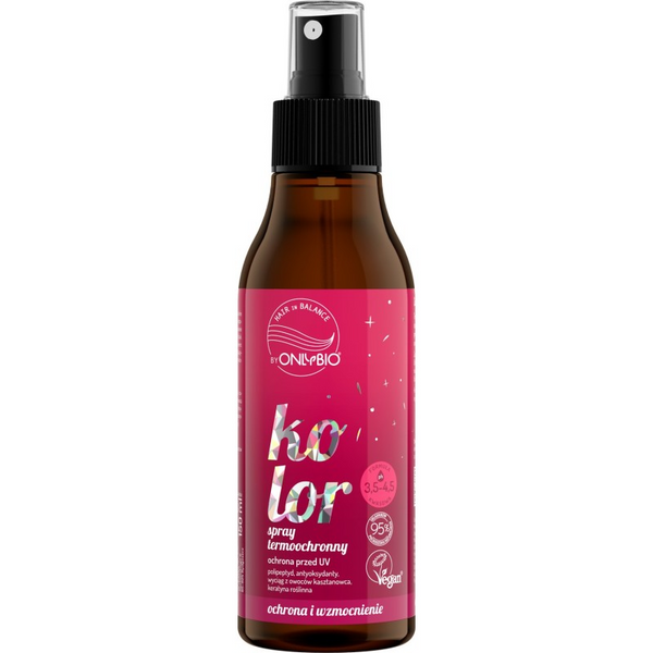 OnlyBio Hair in Balance Kolor Termoochronny Spray Ochrona przed UV 150ml