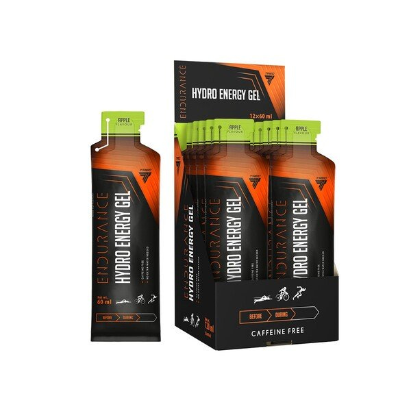 Trec Nutrition Endurance Hydro Energy Gel, Apple - 12 x 60 ml.