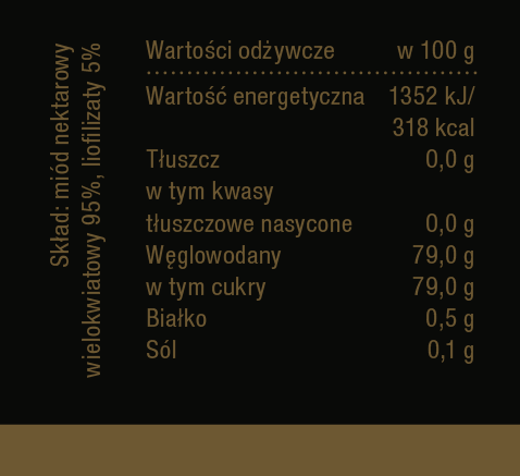 Bona Miód z Imbirem Cytryną Kurkumą Czosnkiem Naturalny Pyszny Smak 245g