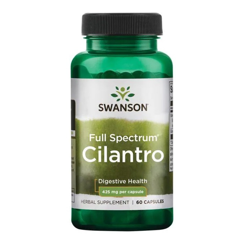 Swanson Full Spectrum Cilantro 425mg 60 Capsules