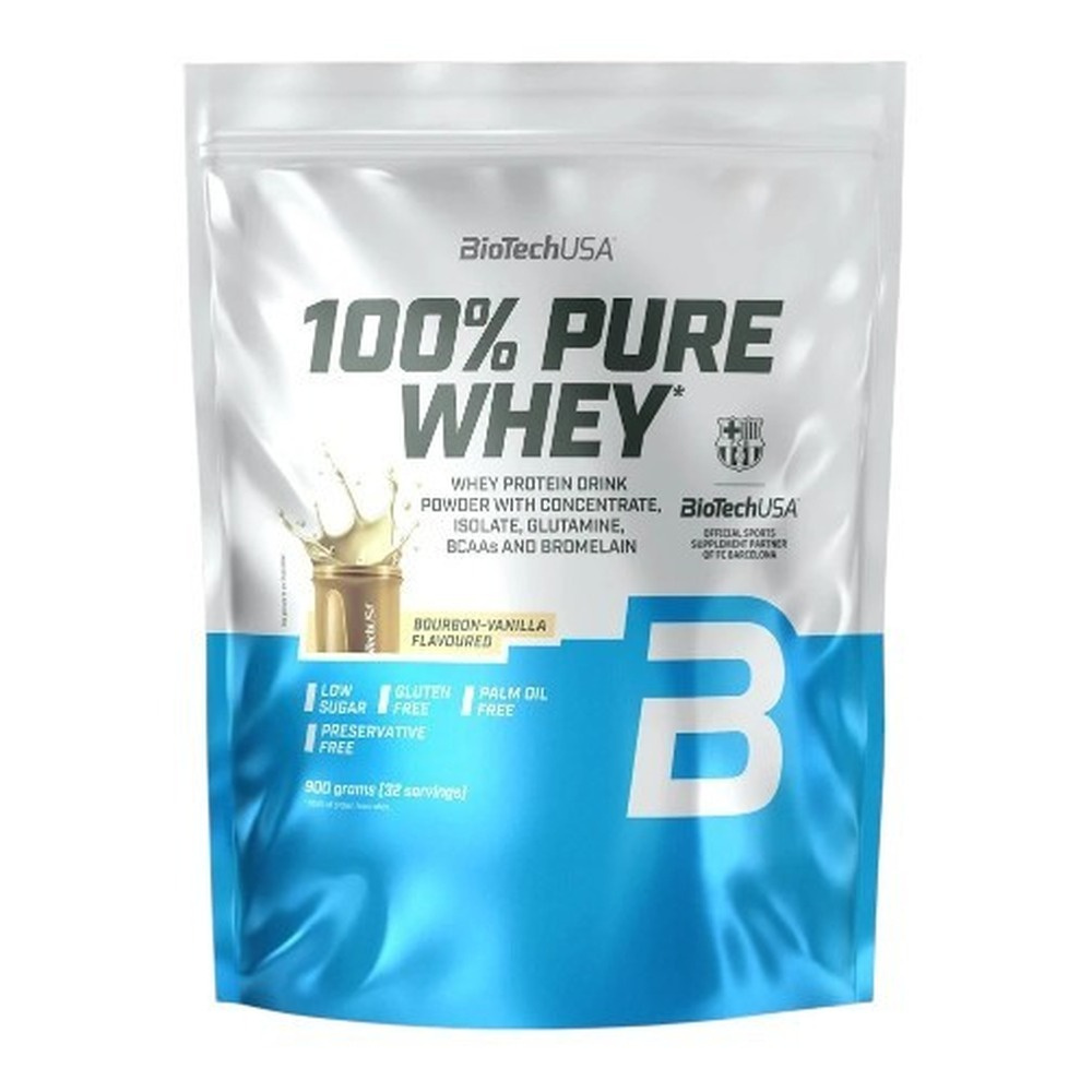 BioTechUSA 100% Pure Whey Odżywka Białkowa Wanilia Bourbon 900g
