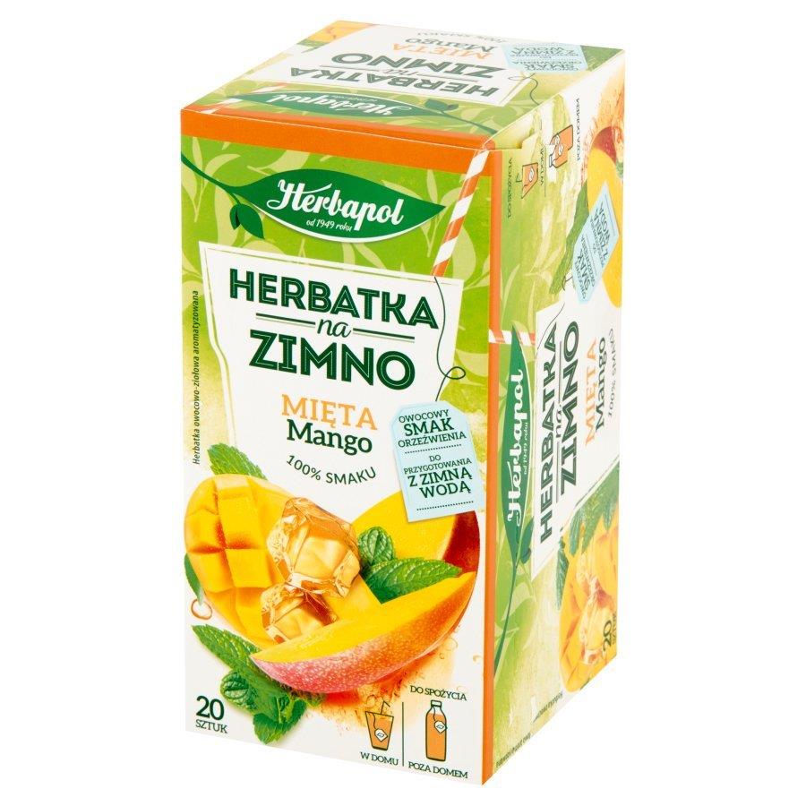 Herbapol Herbatka na Zimno Mięta Mango 20x1,8g