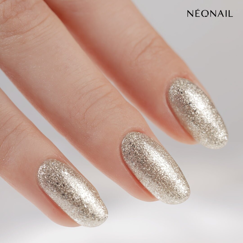 NeoNail UV/LED Baza Hybrydowa Glitter Effect Base Gold 7.2ml