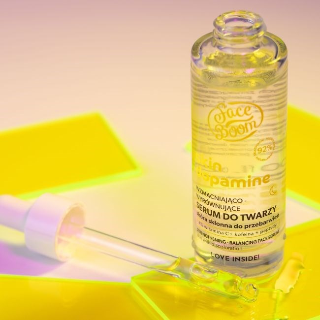 FaceBoom Skin Dopamine Wzmacniająco - Wyrównujące Serum do Twarzy Vegan 30ml