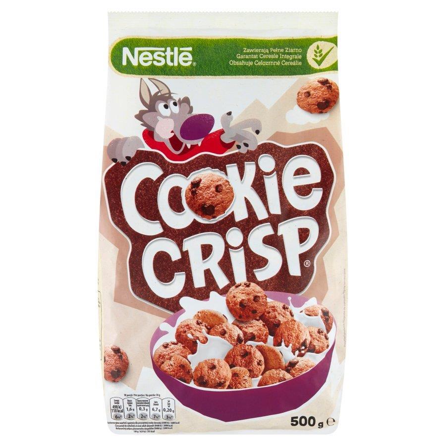 Nestlé Cookie Crisp Płatki Śniadaniowe 500g