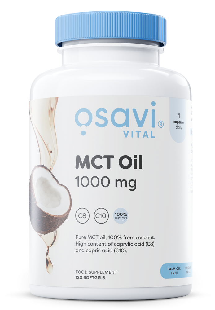 Osavi MCT Oil 1000mg from Coconut 120 Softgels