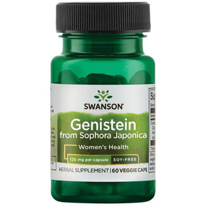 Swanson Genistein from Sophora Japonica 125mg 60 Vcapsules