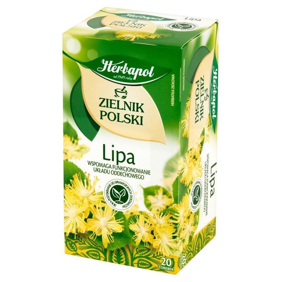 Herbapol Polish Herbarium Linden Tea for Respiratory Sustem Support 24g