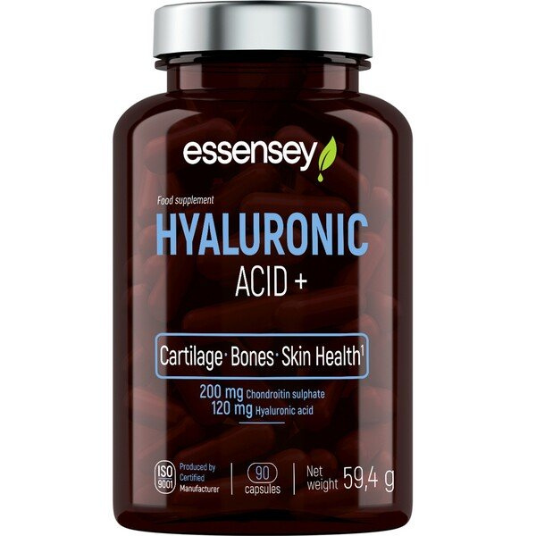 Essensey Hyaluronic Acid+ Dietary Supplement for Skin and Joints 90 Caps