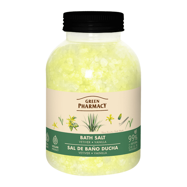 Green Pharmacy Bath Salt Vetiver and Vanilla 1000g