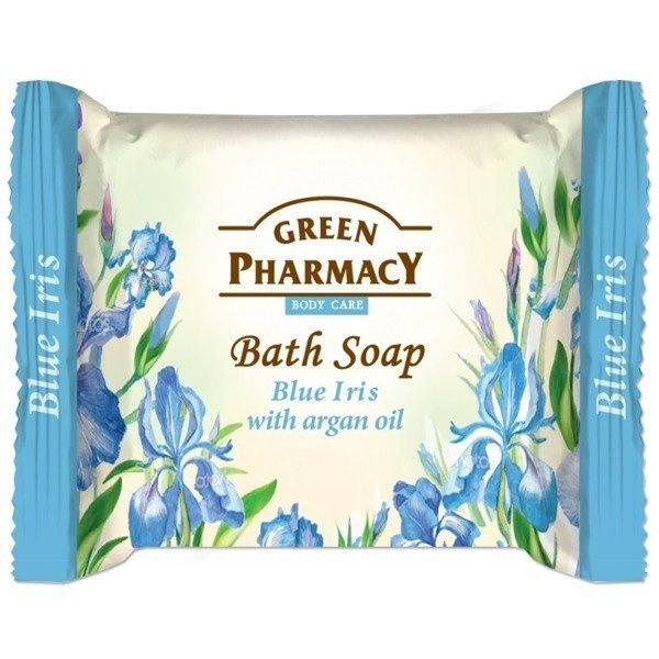 Green Pharmacy Bath Soap Blue Iris with Argan Oil 100 g