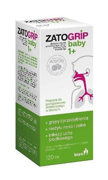 Zatogrip Baby 1+  Wsparcie Odpornośći 120ml