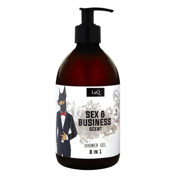 LaQ Doberman Shower Gel for Men 8in1 500ml