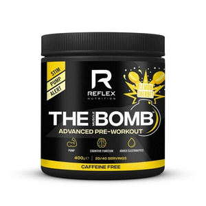 The Muscle Bomb Caffeine Free, Lemon Sherbet - 400g