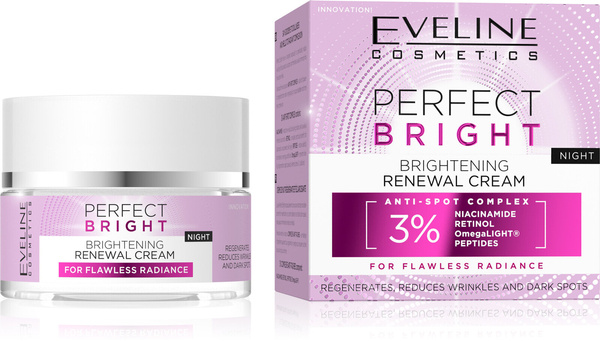 Eveline Perfect Bright Brightening Rejuvenating Night Cream 50ml