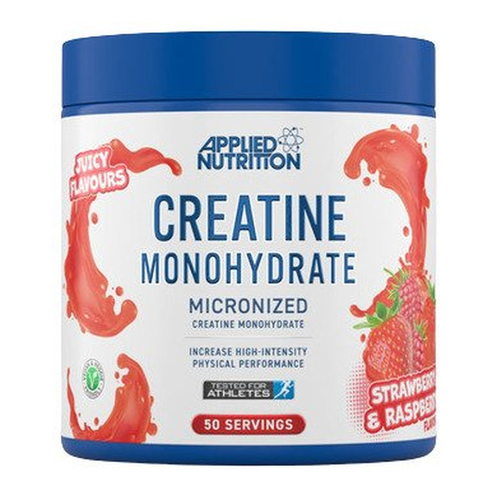 Applied Nutrition Monohydrat kreatyny, Truskawka i malina 250g