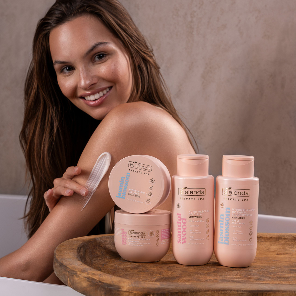 Bielenda Private Spa Odżywcze Nutri-Mleczko do Kąpieli i pod Prysznic Sandal Wood 300ml