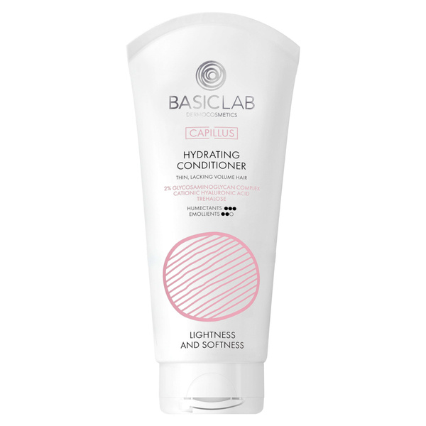BasicLab Capillus Hydrating Conditioner for Dry and Thin Hair 100ml