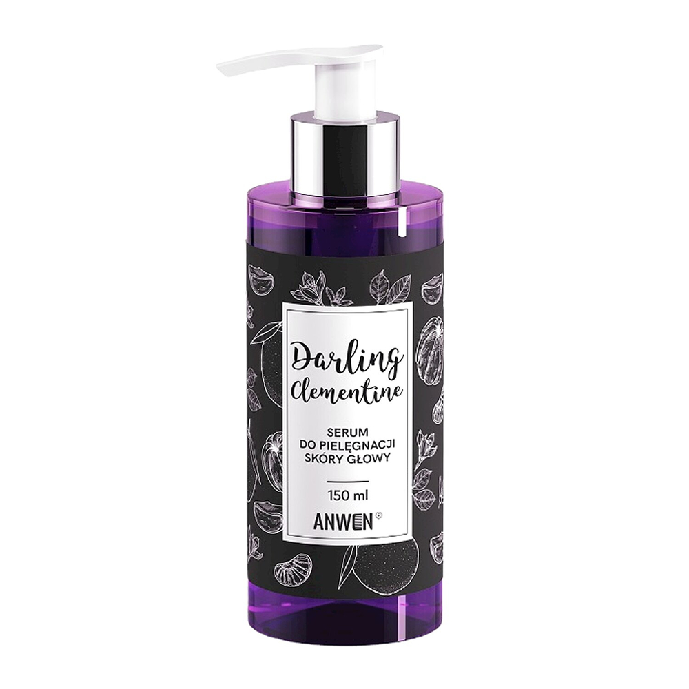 Anwen Darling Clementine Nawilżające Serum z Witaminami do Pielęgnacji Skóry Głowy 150ml