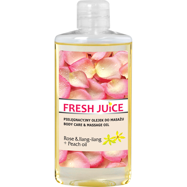 Fresh Juice Body Care & Massage Oil Rose & Ilang + Peach oil 150ml