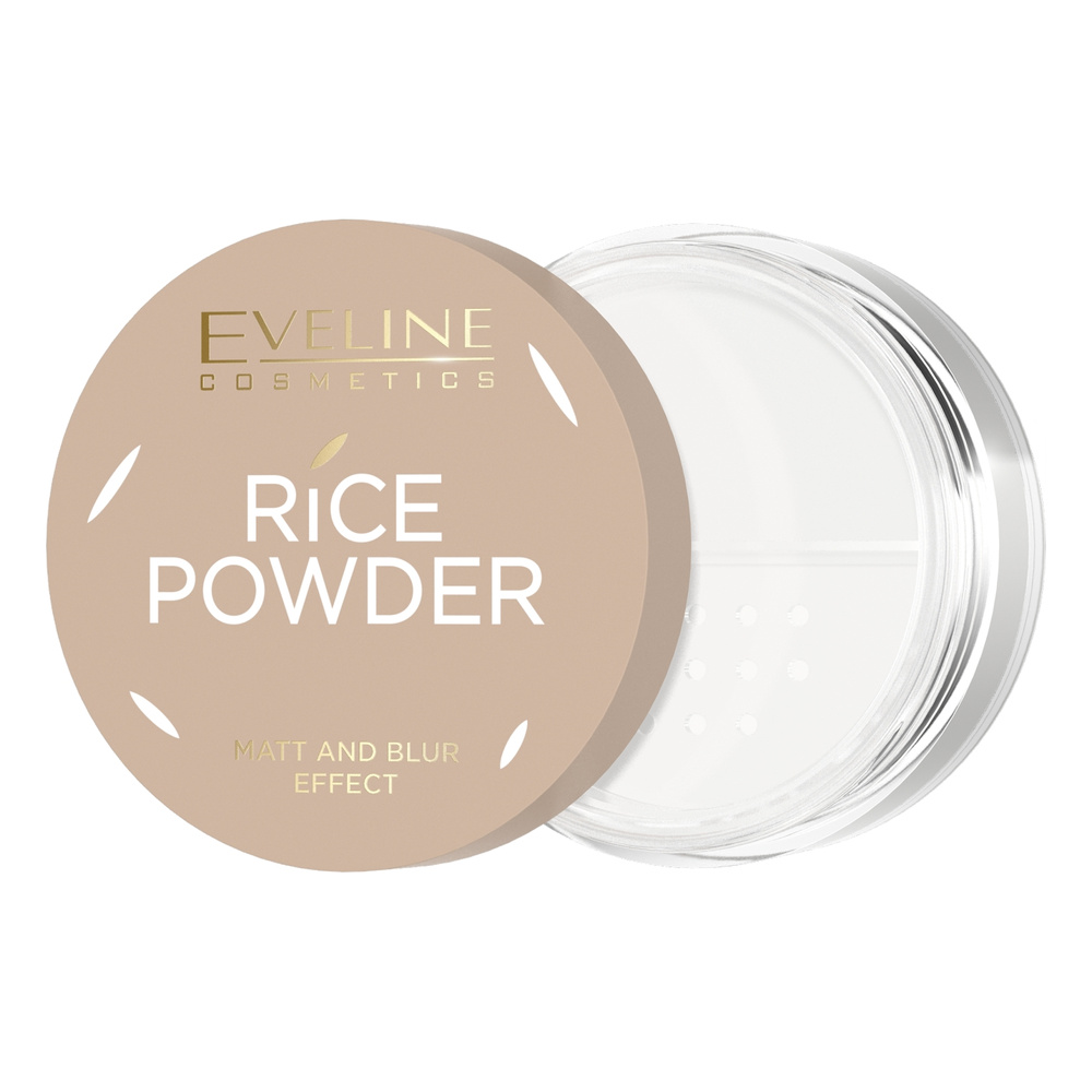 Eveline Rice Powder Matte and Blur Effect Transparent 10g