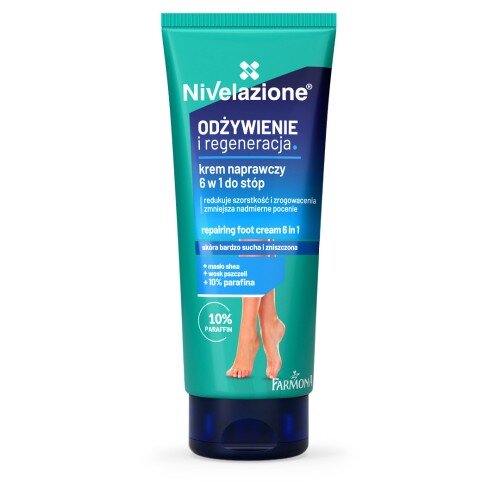 Nivelazione Nourishment and Regeneration Repair Cream 6in1 for Foot for Very Dry and Damaged Skin 75ml