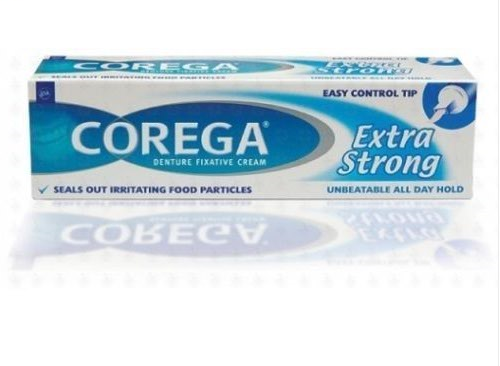 Corega Super Strong Gently Mint Cream For Denture Maintenance 40g