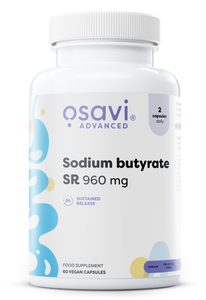 Osavi Sodium Butyrate SR 960mg for Intestinal Support 60 Vegan Caps