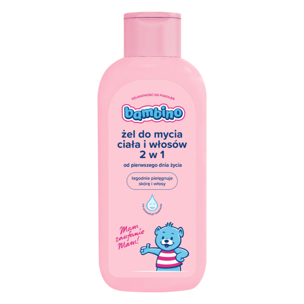 Bambino Body and Hair Washing Gel 2in1 from First Day of Life 400ml