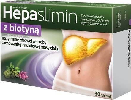 Hepaslimin with Biotin Maintaining a Healthy Liver Normal Body Weight 30 Tablets