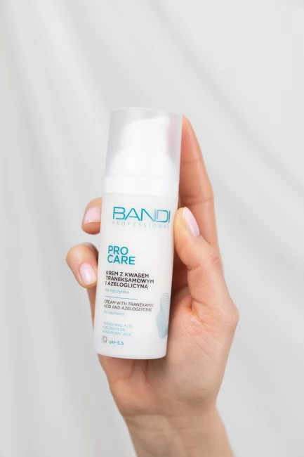 Bandi Professional Pro Care Cream with Tranexamic Acid and Azeloglycine for Vascular Skin 50ml