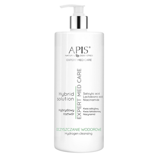 Apis Expert Med Hydrogen Solution with Salicylic Lactobionic Acid and Niacinamide 1000ml