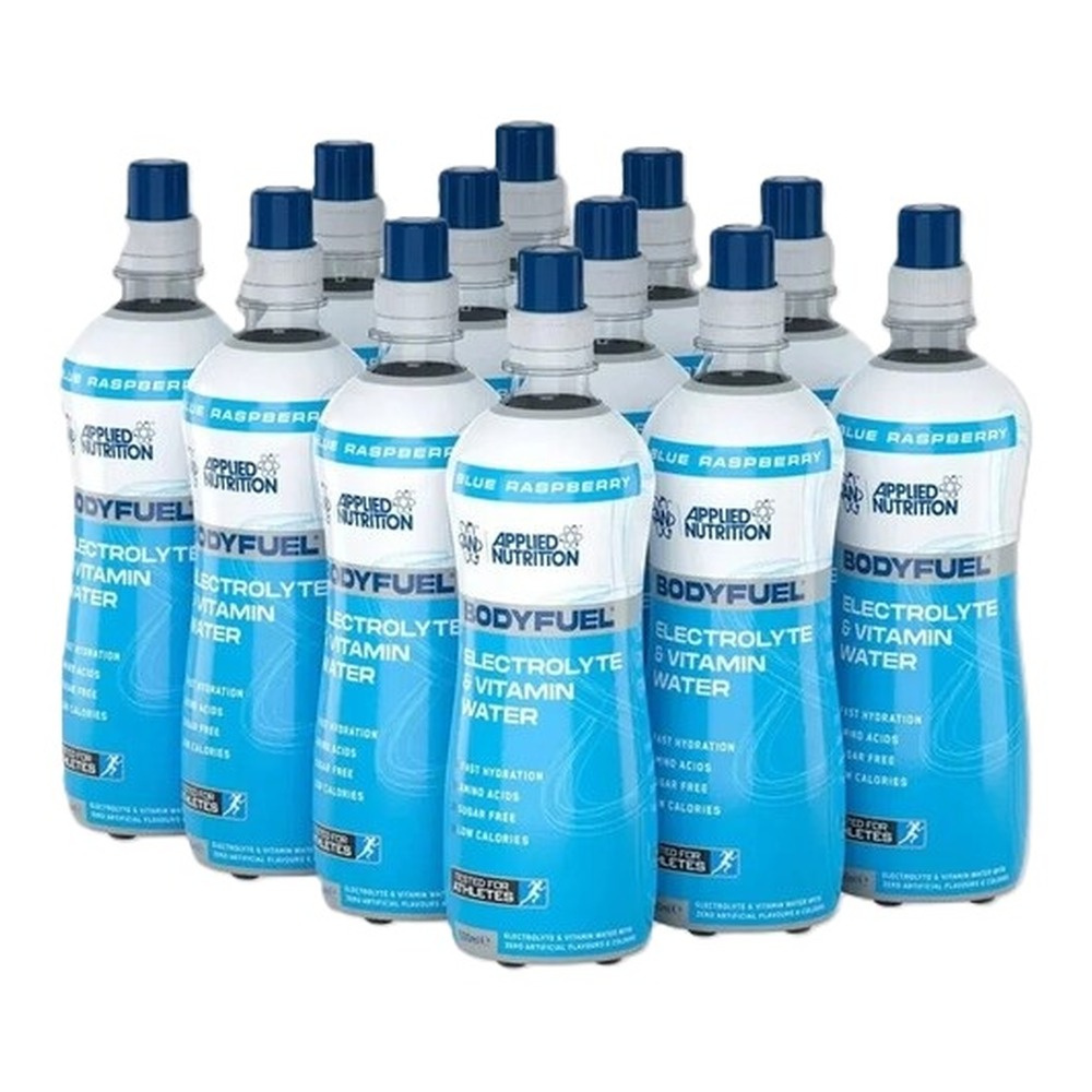 Applied Nutrition Bodyfuel Napój elektrolitowy z witaminami, Niebieska malina 12 x 500ml