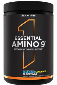 Rule One Essential Amino 9, Blue Razz Lemonade - 345g