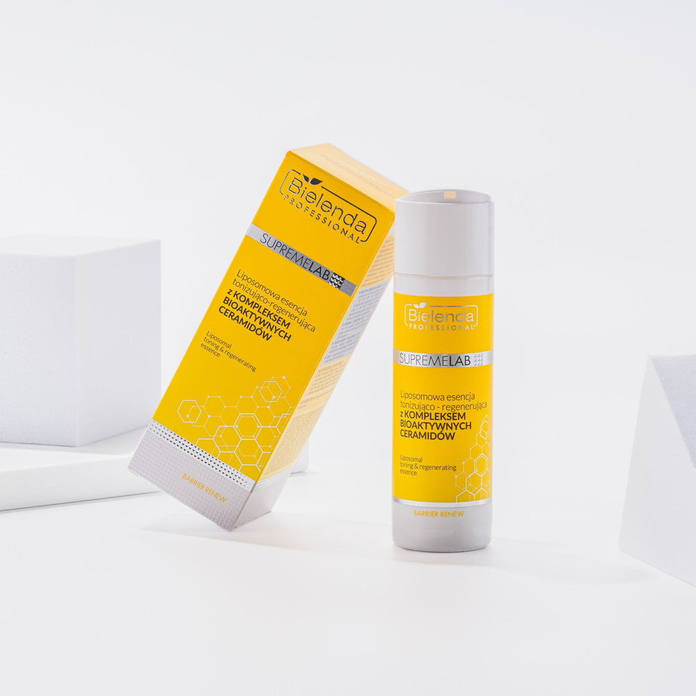 Bielenda Professional Supremelab Barrier Renew Liposomal Toning and Regenerating Essence with Bioactive Ceramides Complex for Dry and Sensitive Skin 200ml