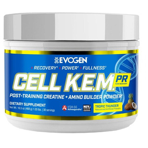 Evogen Cell K.E.M. PR Tropic Thunder Post Workout Recovery Formula for Athletes 468g