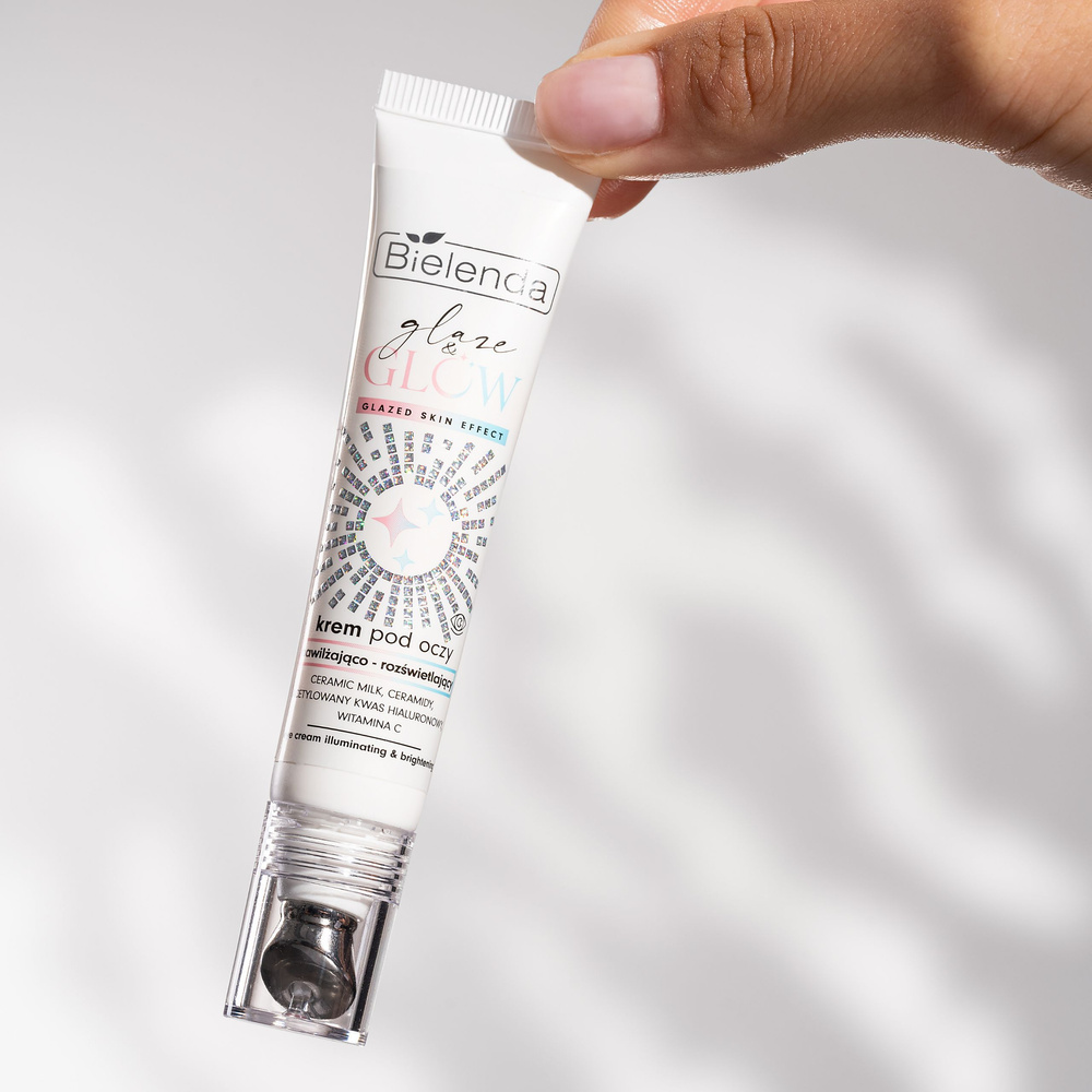 Bielenda Glaze & Glow Illuminating and Brightening Eye Cream Glazed Skin Effect 15ml