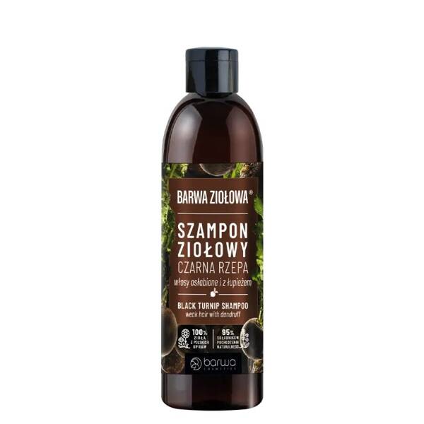 Barwa Herbal Regenerating Shampoo with Black Turnip for Weakened Hair