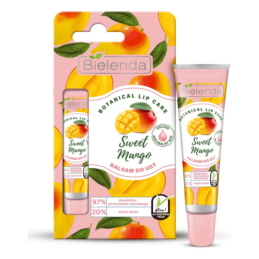 Bielenda Botanical Lip Care Balsam do Ust Sweet Mango 10g