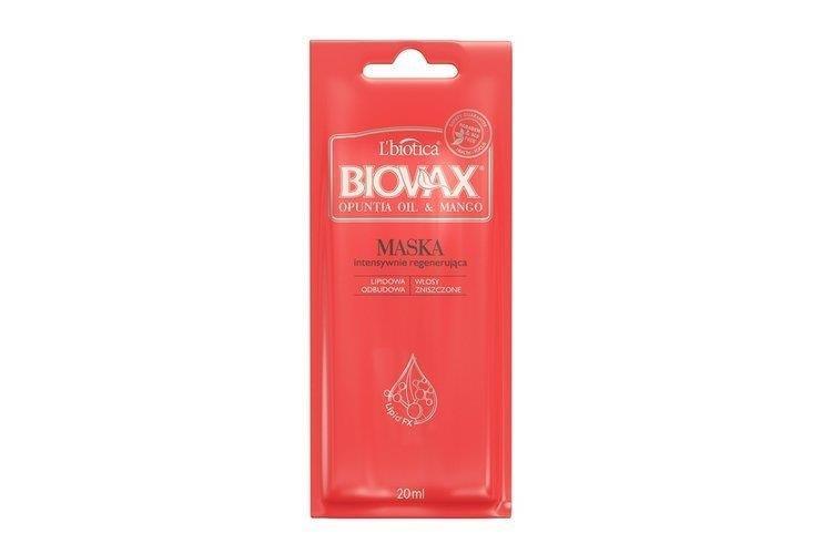 Biovax Hair Mask Intensively Regenerating Fig Opuntia And Mango 20ml