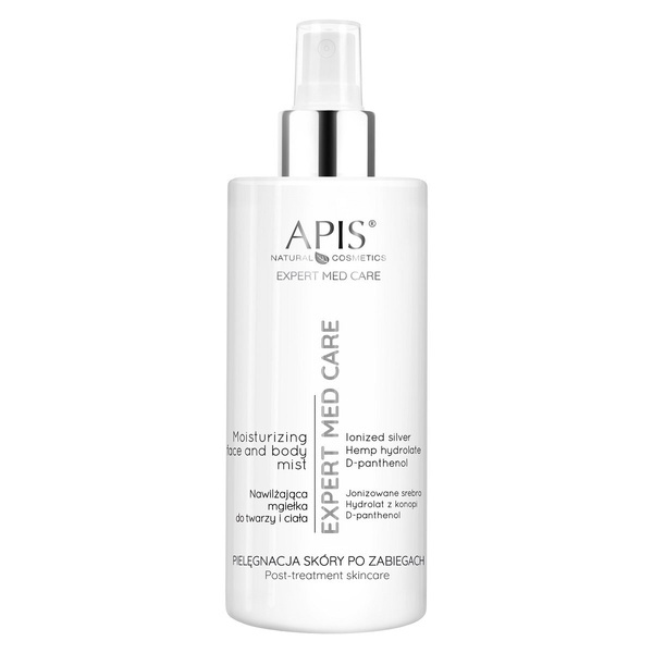 Apis Expert Med Care Moisturising Face & Body Mist with Ionized Silver 300ml