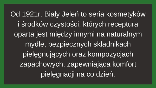 Biały Jeleń Hipoalergiczny Płyn do Prania Utrwalający Czarny i Ciemny Kolor 1L