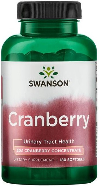 Swanson Cranberry Wparcie Układu Moczowego 180 Kapsułek