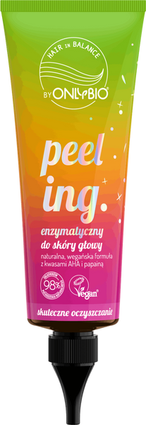 OnlyBio Hair Balance Zestaw Peeling do skóry głowy +Szampon+Odżywka+Mgiełka