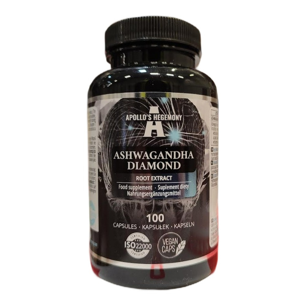 Apollo's Hegemony Ashwagandha Diamond Ashwagandha Extract Capsules 100 Capsules