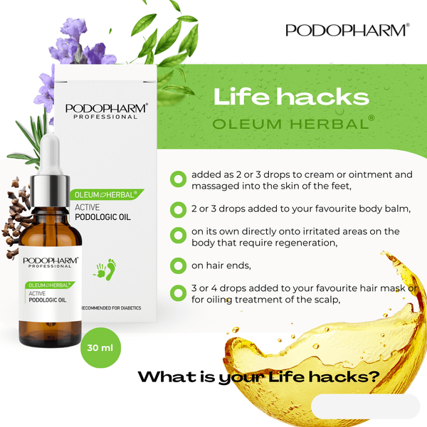 Podopharm Oleum Herbal Olejek Podologiczny do Paznokci 30ml
