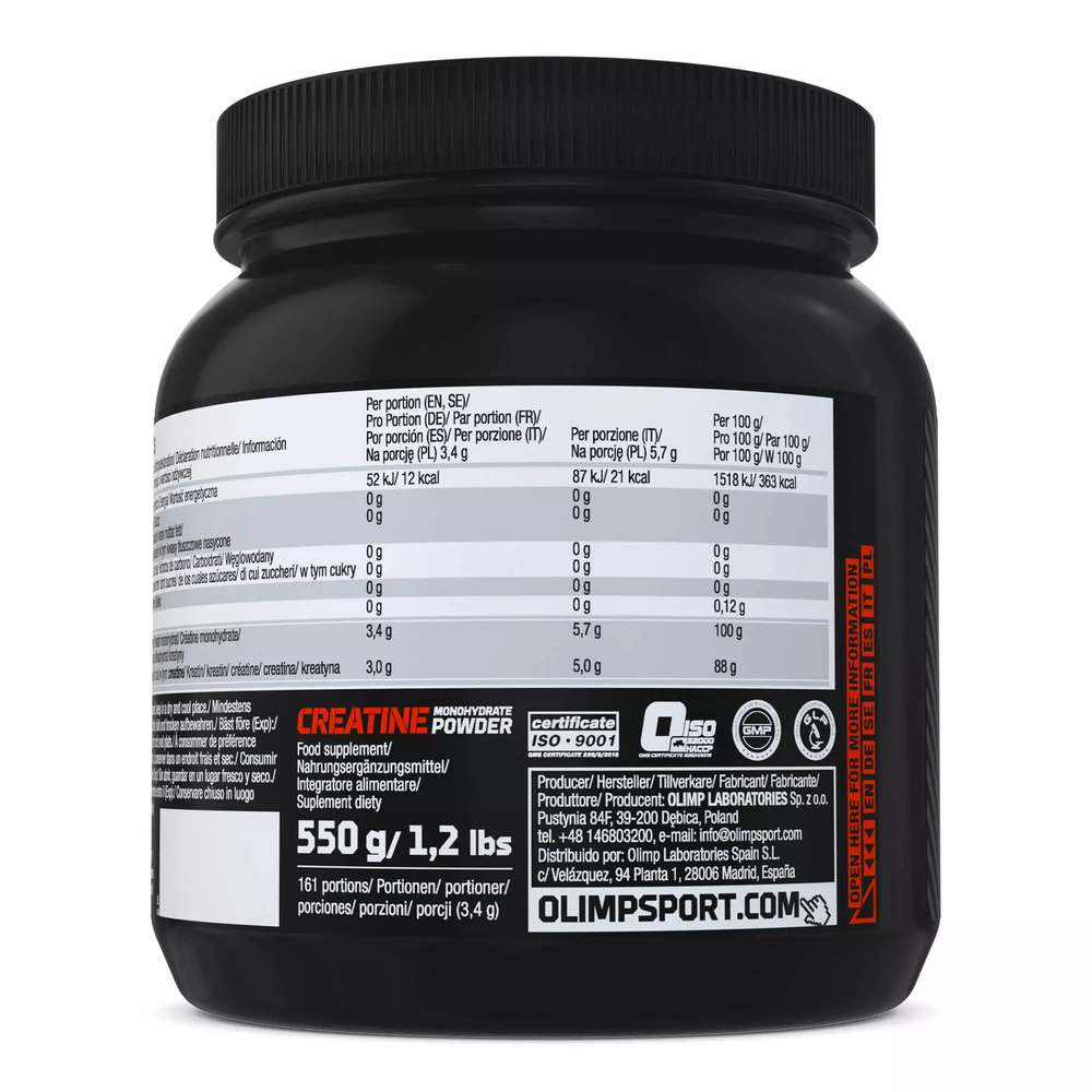 Olimp Creatine Monohydrate Powder 550g