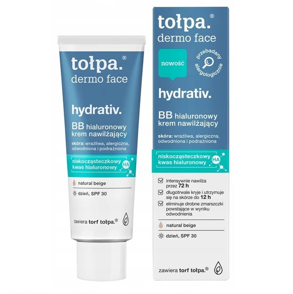 Tolpa Dermo Face Hydrativ Moisturizing BB Day Cream SPF30 40ml