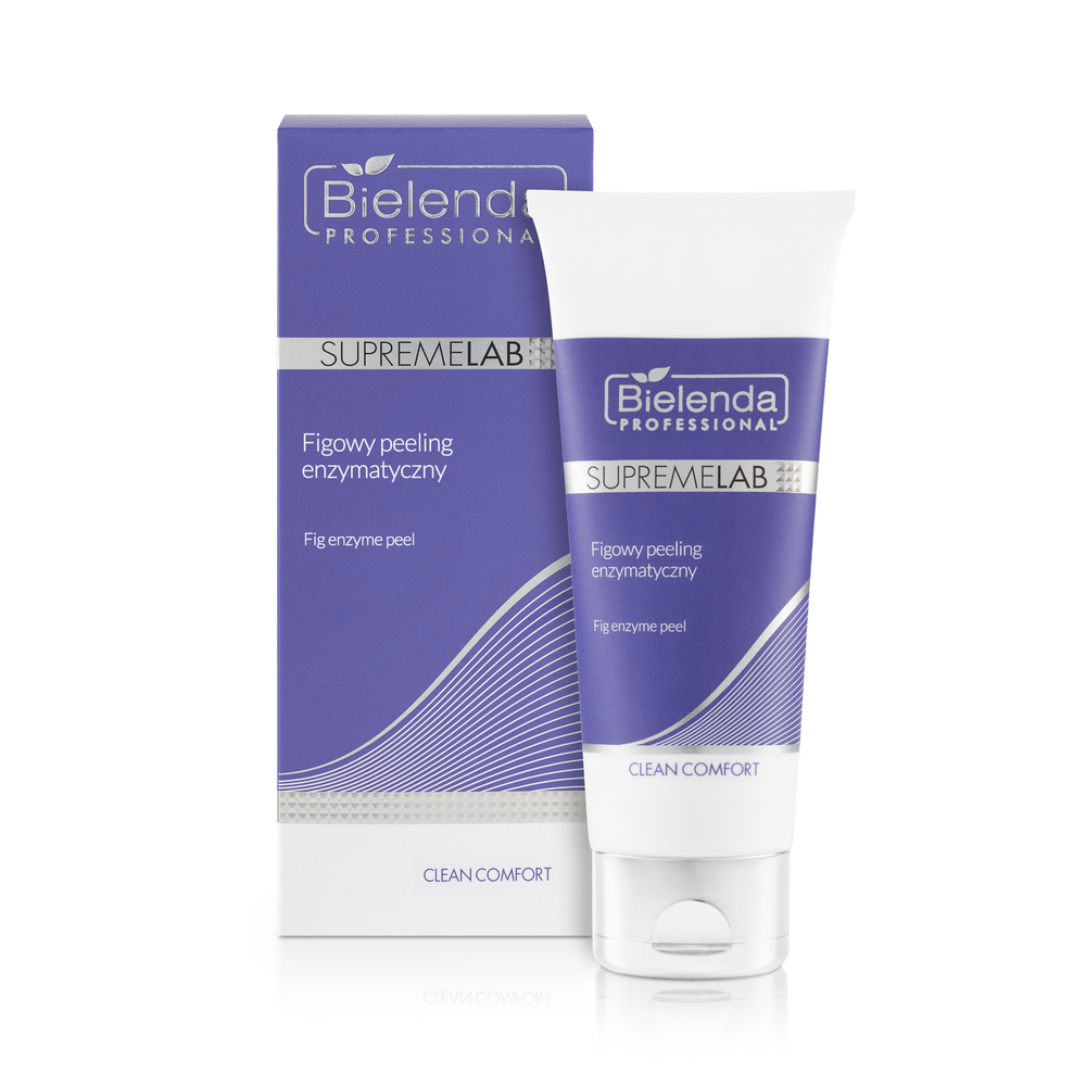 Bielenda Professional SupremeLab Clean Comfort Figowy Peeling Enzymatyczny dla Każdego Rodzaju Skóry 70ml