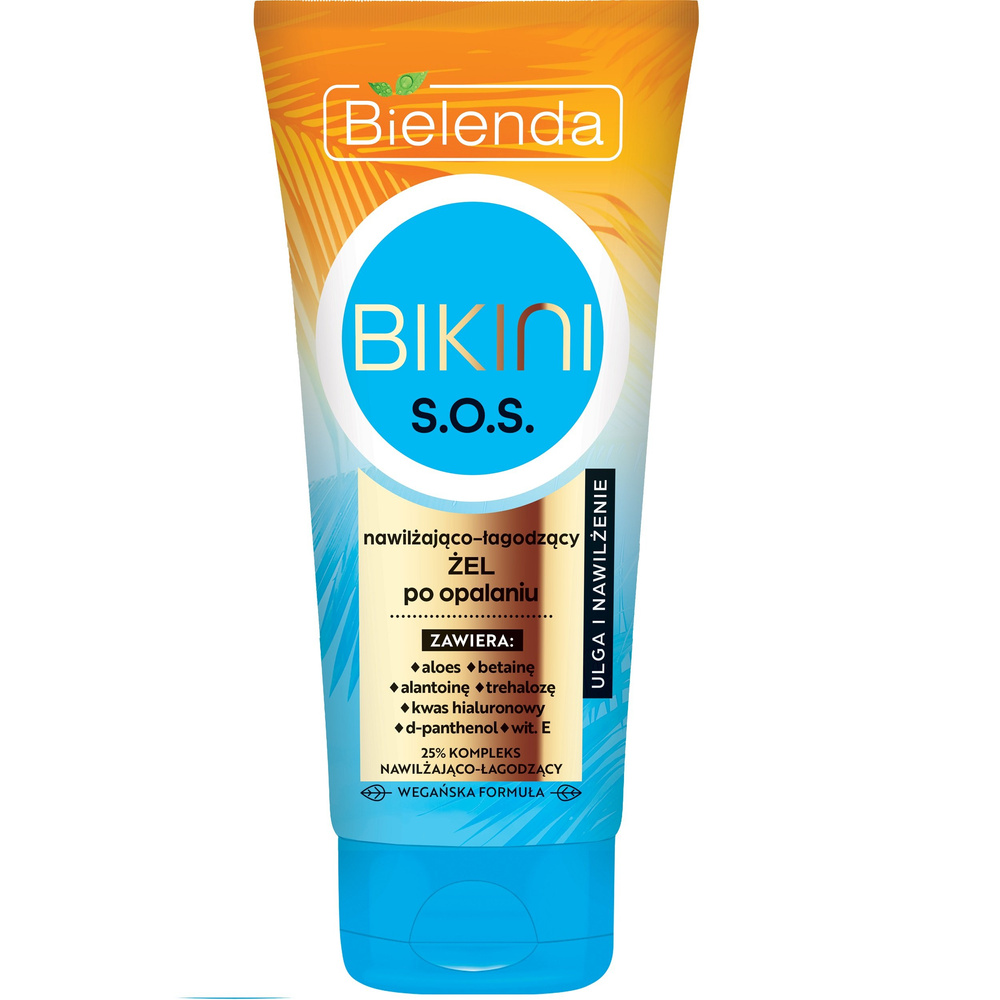 Bielenda Bikini SOS Nawilżająco-Łagodzący Żel Aloesowy po Opalaniu 150ml